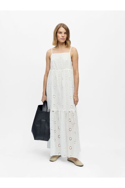 Object Maxikleid Besticktes