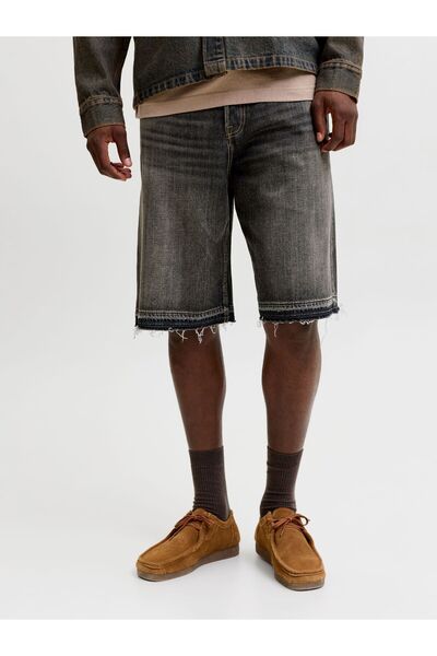 Jack & Jones Džínové kraťasy s extra volným střihem