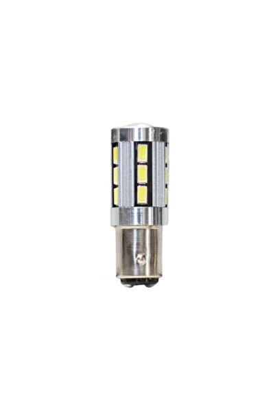 Vecta Bec auto pentru stop frana 12V-16V BAY15D Canbus 18 leduri, 2 buc
