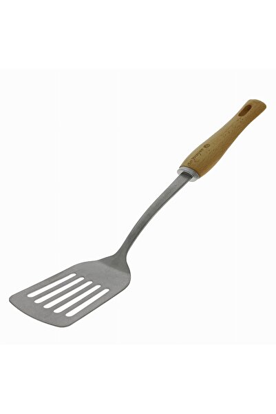 De Buyer Spatula de bucatarie, de Buyer, Lemn/Inox, 35 cm, Gri/Bej