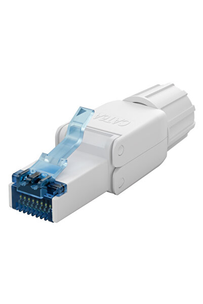 goobay βύσμα RJ45 65941, CAT 6A UTP, tool-free, λευκό