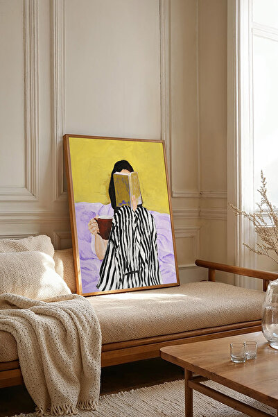 Dekorsiahome One Piece Wooden Framed Painting Tk3893
