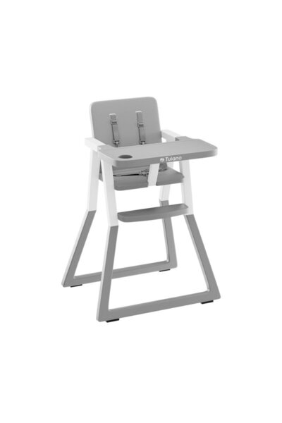 Tulano Scaun de masa copii Morsel 25 Grey/White pliabil ultra compact 9cm,tav...