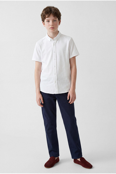 PAULMARK Boy's Straight Leg Trousers