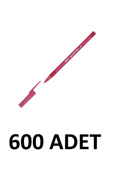 Bic Round Stic 600 Pieces 1 mm Ballpoint Pen