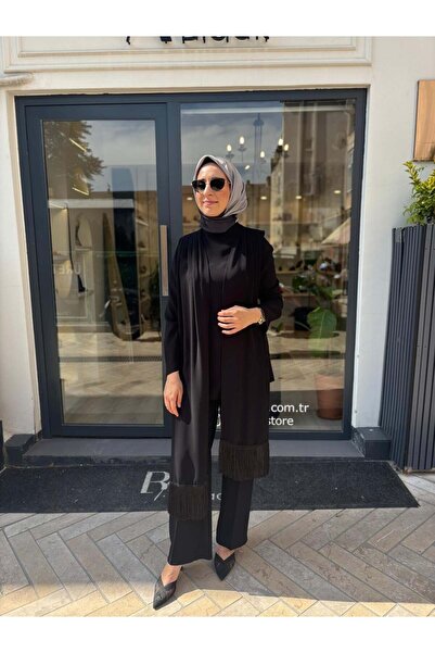 QOOQ STORE 26SS224 Tokyo Kadın Takım Siyah