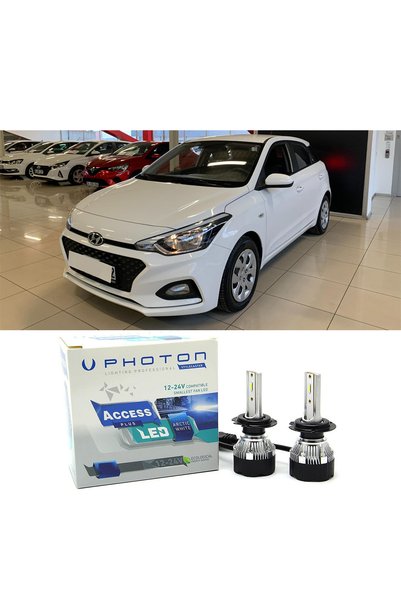 Photon Hyundai i20 Jump Led Xenon Uzun Kısa Far Ampulü H4 Access Yeni Seri Beyaz