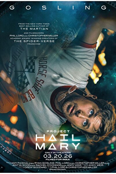 512 STORE Project Hail Mary/ Kurtuluş Projesi 2026 Film Afiş Çerçevesiz Kuşe ...