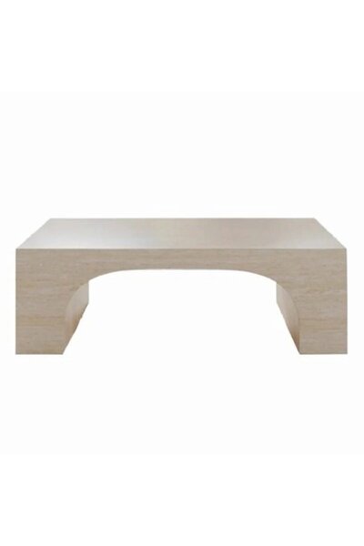 Malizia Malizia Coffee Table Geometric Cement Composite Marble Alternative 39...