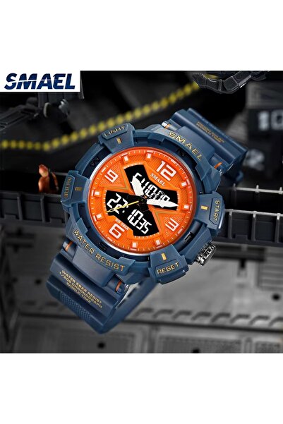 SMAEL 8076 ساعة يد رياضية للرجال بتصميم فاخر