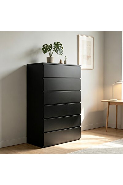 Bleco Narrow 5-Layer Drawer Bedside Storage Cabinet