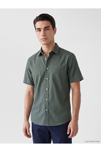 LC Waikiki Timeless Clothing & Timeless Choices Standard Fit Dobby Men's Shirt