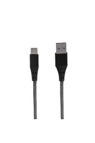 OEM Cablu USB - Tip C 2.4 A Împletit 1 m pentru Încărcare și Transfer de Date
