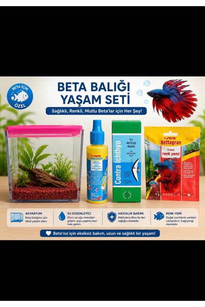 SERA Beta Balığı Yaşam Seti