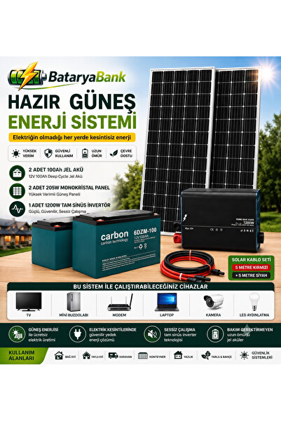 BataryaBank TV Mini Buzdolabı Modem Laptop Kamera ve LED Aydınlatma İçin Hazı...
