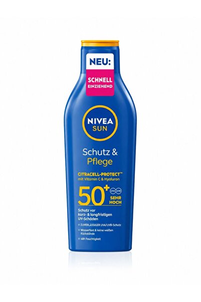 NIVEA Loțiune de Protecție Solară Sun Protect & Care SPF 50, cu Vitamina C și...