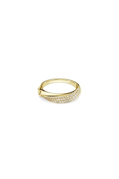 Swarovski 5746017 Yüzük Classıca:Rıng Gold Lıne Whı/Gos 60