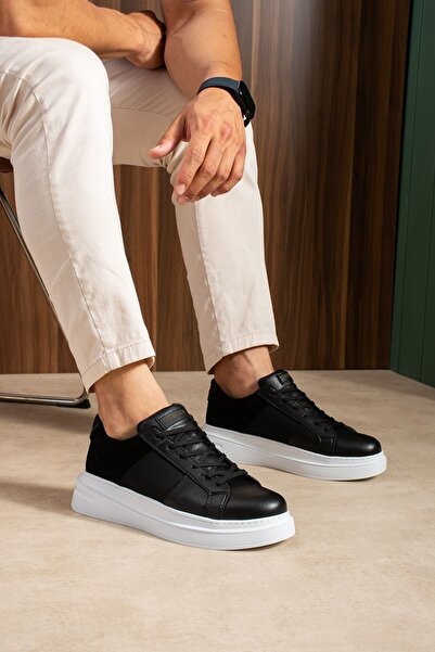 pabucmarketi Lace-Up Men's Sneaker Black