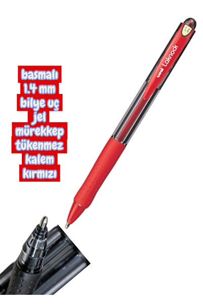 SEYFİKİRTASİYE Uni-Ball Basmali Ballpoint Pen Laknock 1.4 mm Ball Tip Non-Flo...