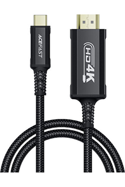 Acefast Cablu împletit HDMI tată - HDMI tată 1.8m Negru Cod: C1-10