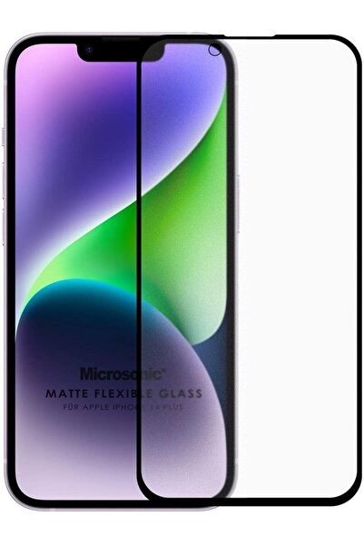 Yıldızan nht shop واقي شاشة مرن من السيراميك غير اللامع لهاتف iPhone 14 Plus ...
