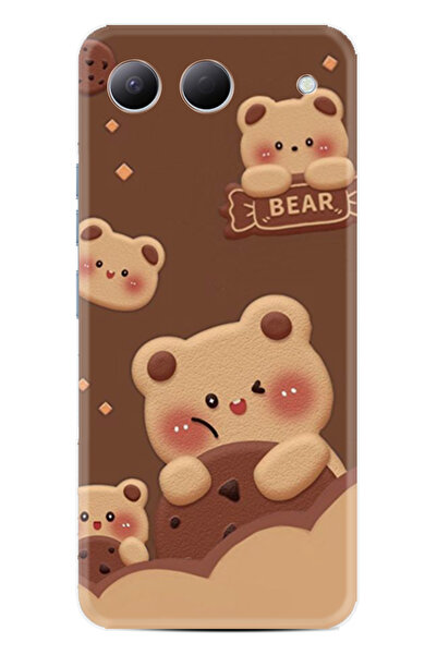 TECNO Spark 40 5G Uyumlu Kılıf Boutique Baskılı Resimli Bears Pcode -032