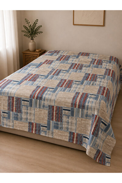 Pamuva Double Pike 100% Cotton Patterned |   195X215