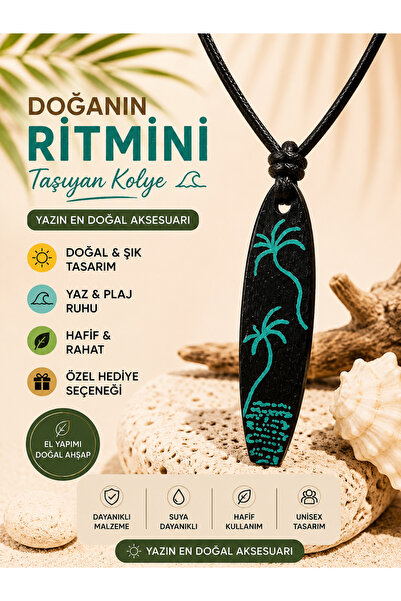 TUTU DESİGN Surf Board Men's Women's Necklace