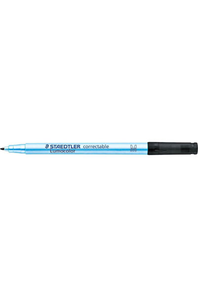 Staedtler Markere transparente Lumocolor negru 10 bucăți