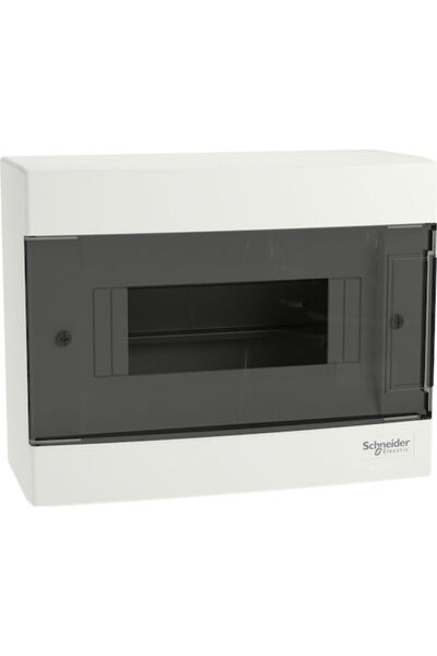 Schneider Electric Panou electric aparent 1x8 IP40 Easy9 EZ9EU-1-8-NT-T Ușă t...