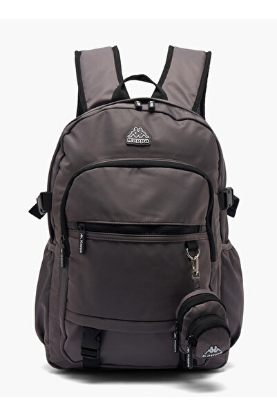 Kappa Solid Backpack for Kids 13+ Years with Detachable Pouch