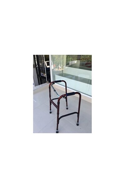 Empressco Katlanabilir Metal Walker Yürüteç Dört Ayaklı ve Boy Ayarlı