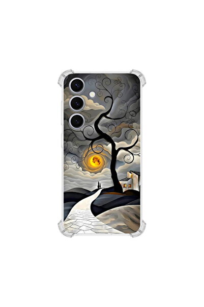 PrintiFy Samsung Galaxy S25 ile Uyumlu Simya Serisi Sarmal Yolculuk Tasarımlı...
