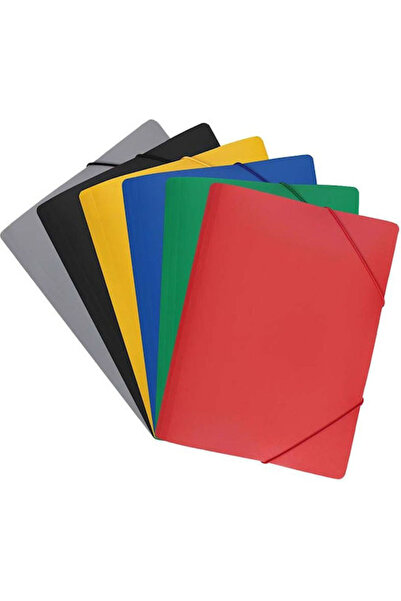 Biurfol Dosar elastic lat negru
