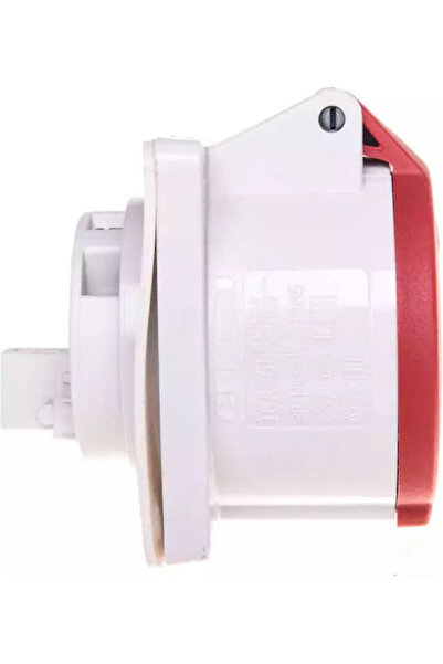 MENNEKES Priză dreaptă 5P 16A 400V Roșu IP44 1385 Men1385