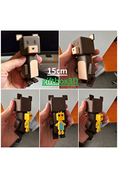 Giftbox3d SUPER BEAR ADVENTURE BEAR KARAKTERİ 15 CM DEV BOY