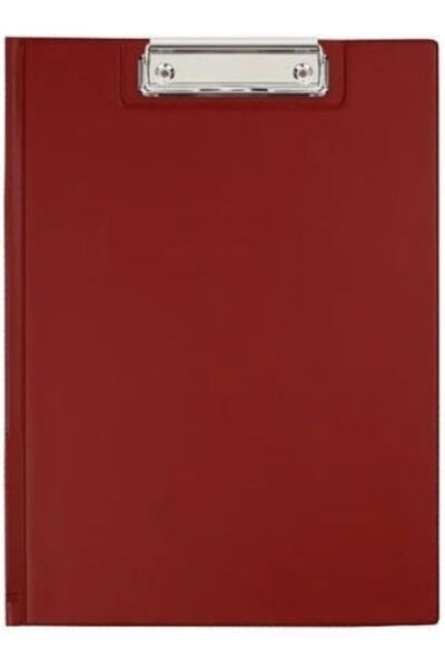 Biurfol Clipboard cu clemă pentru conferințe, pentru hârtie A4, bordo, 1 buc.