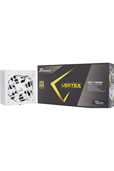 Seasonic Sursă de alimentare pentru calculator Vertex GX 1200W Albă Complet M...