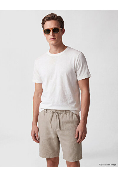 LC Waikiki Peak New Season Crew Neck Combed Cotton Men's T-Shirt