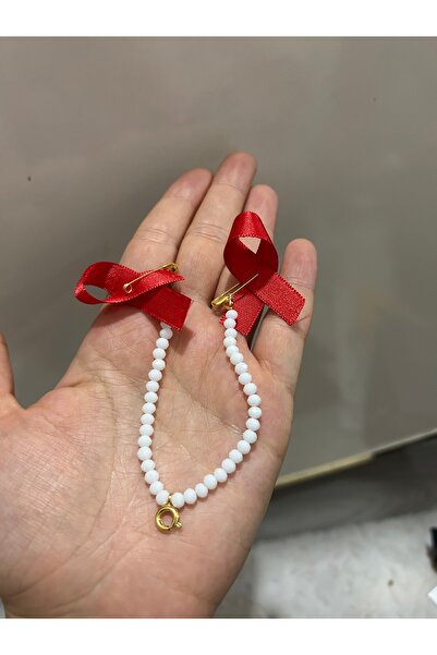 şinda takı Tek Çeyrekli Beyaz Kristal Boncuklu Altın Kaplama Kilitli Yaka İğnesi