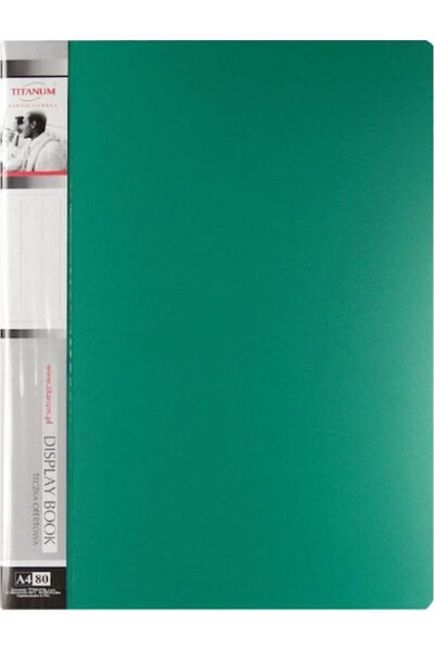 Titanum Dosar Titanium A4/80 Verde 700g To80gr