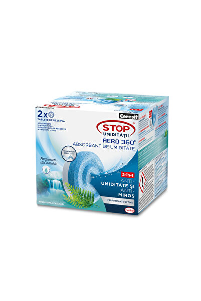 Ceresit Rezerva absorbant umiditate Aero 360 Prospetimea Cascadei, 2 x 450 g