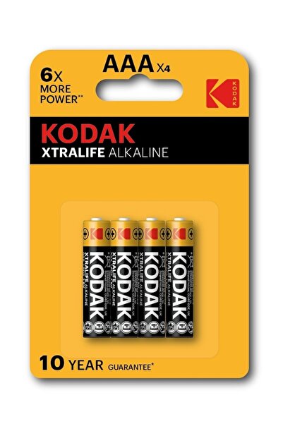 OEM Set 4 baterii alkaline Kodak AAA LR03 1.5V – energie de durata pentru dis...