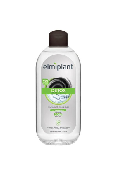 ELMIPLANT Lotiune Micelara pentru Ten Normal&Gras - Detox, 400 ml