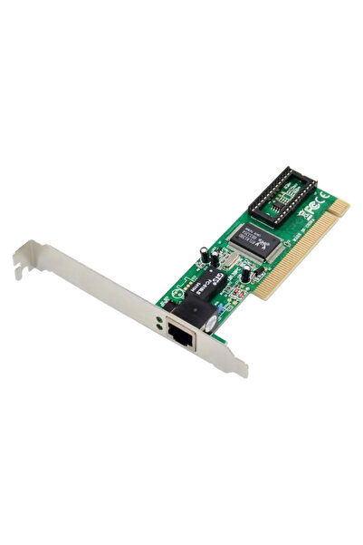POWERTECH κάρτα επέκτασης PCI σε 1x RJ45 ST701, RTL8139D, 10/100Mbps