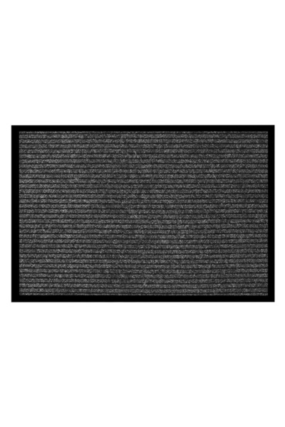 OEM HOME USE πατάκι εισόδου HUH-0207, αντιολισθητικό, 60x40cm, 6mm πάχος, γκρι