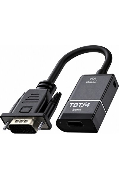 Pmr USB Type-C Thunderbolt to Vga Adapter Image Transfer Converter Vc-01