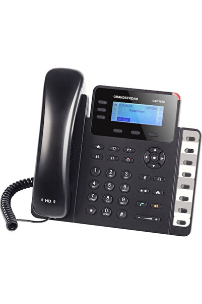 GRANDSTREAM GXP1630 Ενσύρματο Τηλέφωνο IP με 3 Γραμμές Μαύρο