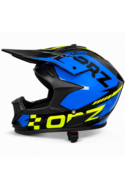 FIXATO Casca moto/enduro FIXATO, Interior confortabil, Ventilație multiplă, A...