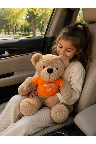 Tartamel 50 cm Peluş Ayı Uyku Arkadaşı Ultra Yumuşak Peluş Ayı Bebek ve Çocuk...